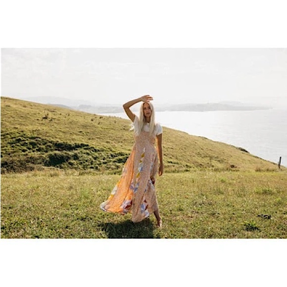 Billabong 🍂 Vintage Print Maxi Dress - Picture 9 of 13